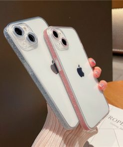 حالات الهاتف الخليوي الموزعين بالجملة الجانب واضح حالة الهاتف سباركلي 28 phone case wholesale distributors 1