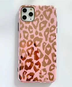 Entdecken Sie den Stil: Pinke Leoparden-Handyhüllen im Großhandel in China 12 phone case wholesale fashion iphone 11 case in pink leopard 1