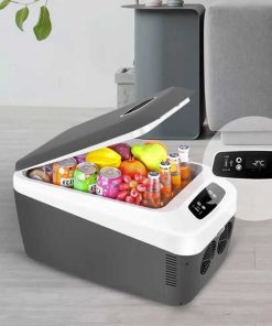 China mini portable car fridge 15 portable car refrigerator freezer