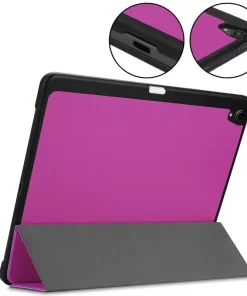 Wholesale Custom iPad Pro 12.9 Case with Pencil Holder – Premium Purple 14 premium wholesale ipad cover