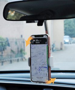 حامل هاتف مرآة السيارة 18 rear view mirror cell phone holder 1