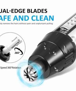 nose hair trimmer rechargeable 18 rechargeable nose and ear trimmer