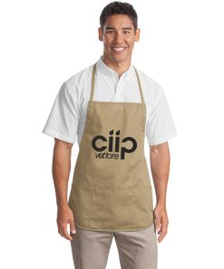 Polyester Apron With Center Pocket