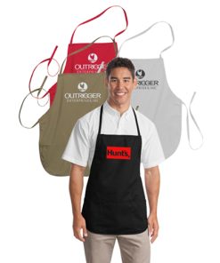 Polyester Apron With Center Pocket 9 Polyester Apron With Center Pocket Image 2