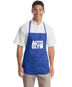 Polyester Apron With Center Pocket 10 Polyester Apron With Center Pocket Image 3