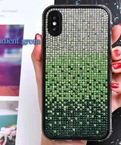 Cover per cellulari Bling all’ingrosso – Brillano con colori sfumati in Cina 13 rhinestone iphone 11 case 3