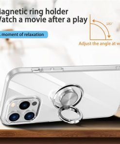 جراب هاتف مع حامل الخاتم 47 ring light phone case 1