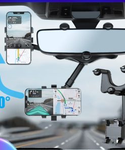 Универсальный вращающийся на 360 градусов автомобильный держатель для телефона