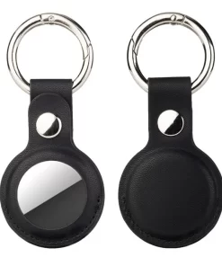 Secure Your AirTag in Style with Leather AirTag Case | Wholesale Options from China 18 secure snap closure for added protection