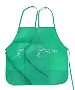Double Bib Apron With Pocket Image 1