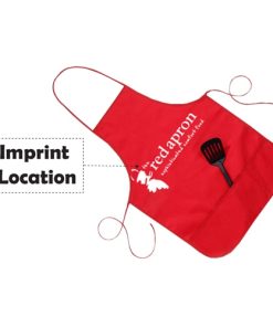 Two Patch Pocket Bib Apron 17 Double Bib Apron With Pocket Image 7