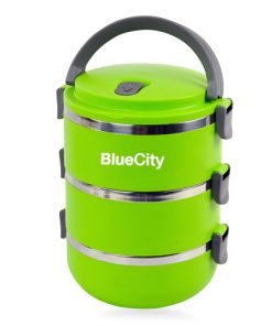 Round Heat Insulated Lunch Box Image 1