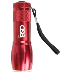 9-LED Mini Flashlight With Wrist Strap Image 1