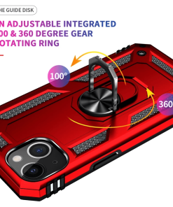جراب هاتف بحلقة مغناطيسية 11 shockproof armor kickstand case for iphone 11 1