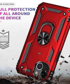 جراب هاتف بحلقة مغناطيسية 12 shockproof armor kickstand case for iphone 12 1