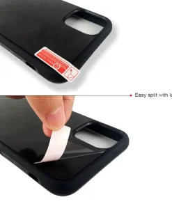 Revolutionize Your Smartphone Experience with Wholesale Anti-Gravity iPhone Cases from China 14 sleek black anti gravity case on an iphone