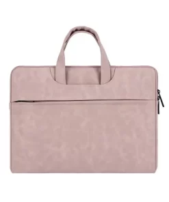 Elevate Your Style with Wholesale Matt Leather Laptop Bags from China 17 sleek black laptop bag with hidden handle