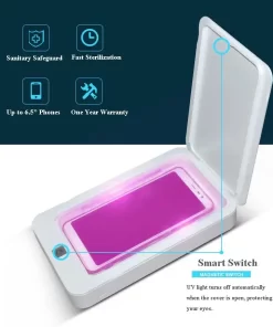 światło ultrafioletowe do czyszczenia telefonu: opcje hurtowe z Chin 19 smartphone sanitizer 3