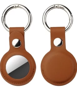 Secure Your AirTag in Style with Leather AirTag Case | Wholesale Options from China 19 stylish leather airtag case in multiple colors