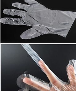 Polyethylene Gloves 11 Disposable PE Glove Box (200 Per Box) Image 3