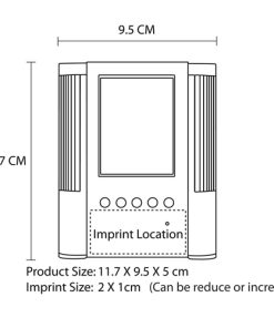 Promotional Ritzy Pen Holder With Clock 31 Ritzy Pen Holder With Clock Image 14