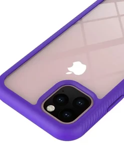 Heavy Duty iPhone 11 Case: Wholesale Clear Rugged Protection 25 transparent iphone 11 case showcasing original color