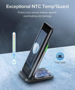 Personalized Wireless Charger 12 Personalized Fast Wireless Charging Stand Image 4