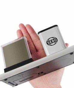 Colorful LED Desk Clock Pen Holder 18 Colorful LED Desk Clock Pen Holder Image 3