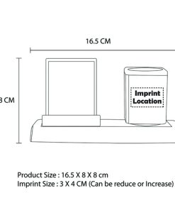 Colorful LED Desk Clock Pen Holder 27 Colorful LED Desk Clock Pen Holder Image 12