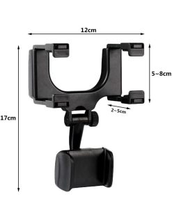 حامل هاتف مرآة السيارة 14 universal car rear view mirror mount 1