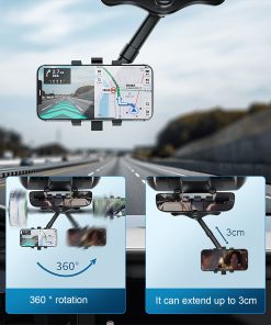 حامل هاتف للسيارة قابل للدوران 360 عالمي 14 vent iphone car mount 1