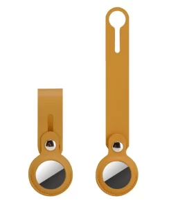 Elevate Your Style with Faux Leather AirTag Case – Wholesale China 17 versatile loop for hanging on bags or pet collars