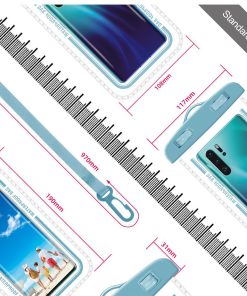 wodoodporne etui na telefon ze smyczą 24 water proof mobile pouch with lanyard 7