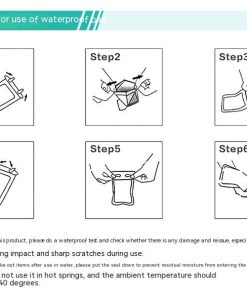 wodoodporna obudowa na telefon z naszyjnikiem 21 water proof necklace phone case forhersherpark 7