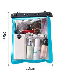 Alternative view of casing ponsel tahan air scuba diving