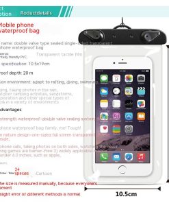 custodia per telefono collana impermeabile 18 water proof phone pouch necklace 1 4