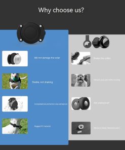 waterproof airtag case for dog collar 18 waterproof airtag holder dog collar