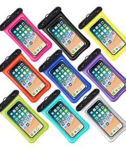 Alternative view of estuche flotante impermeable amarillo iphone 7 plus