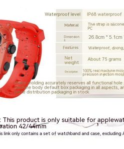apple watch 6 serisi su geçirmez kılıf 14 waterproof apple watch case series 6 40mm 10