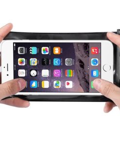 kantung telefon kalis air dengan bicu fon kepala 28 waterproof bag with headphone jack 7