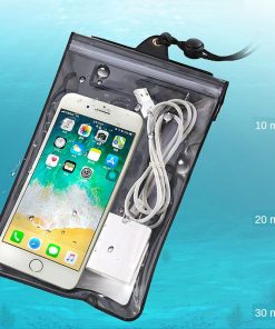 Alternative view of custodia impermeabile con jack audio