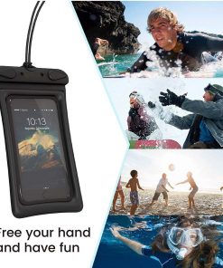 pochette flottante étanche jaune iphone 7 plus 33 waterproof floating phone case pouch 2 1