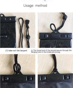 funda impermeable para teléfono con conector para auriculares 29 waterproof iphone case for swimming 11