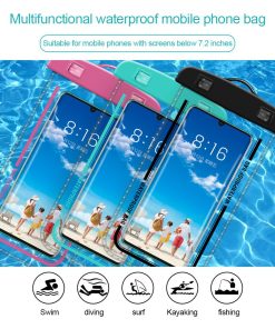 capa de telefone à prova d’água com cordão 20 waterproof mobile case with lanyard 8
