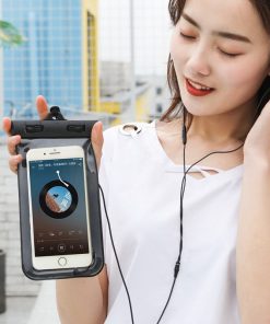 Wasserdichte Handytasche mit Kopfhöreranschluss 22 waterproof phone necklace pouch with headphone jack 4