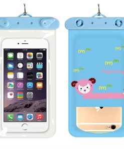 Alternative view of waterproof necklace phone case