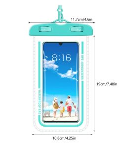 Alternative view of waterproof case for nokia x100