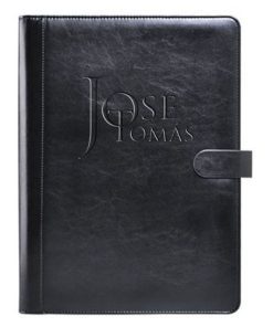 Personalized Leather Portfolios & Padfolios 15 Personalized Leather Portfolio Image 2