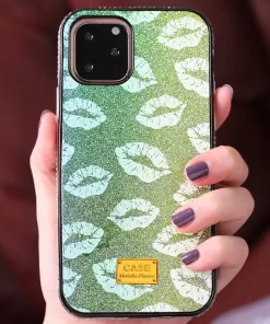 Custodia per iPhone Glittering Lips all’ingrosso – Protezione elegante dalla Cina 15 wholesale best selling glittering lips iphone case 2