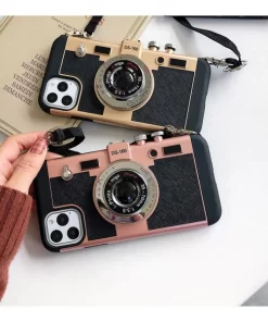 Elevate Your Style with the Trending Emily in Paris Case – Wholesale Deals from China 14 wholesale charm 3d camera phone case with neck lanyard